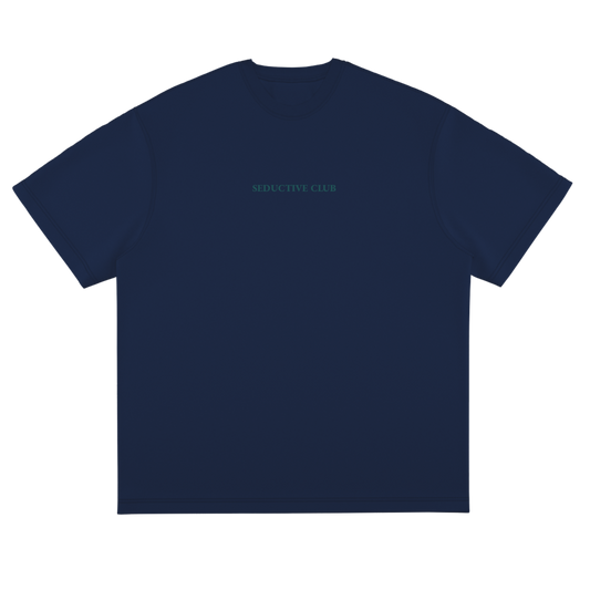 Seductive Scrabble T-Shirt Navy – 240 GSM Cotton Unisex Boxy Fit