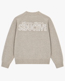 Seductive Crewneck Sweater Sand – Signature Knit Unisexe