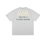 Seductive Scrabble T-Shirt Grey – Heavyweight Cotton Graphic Tee